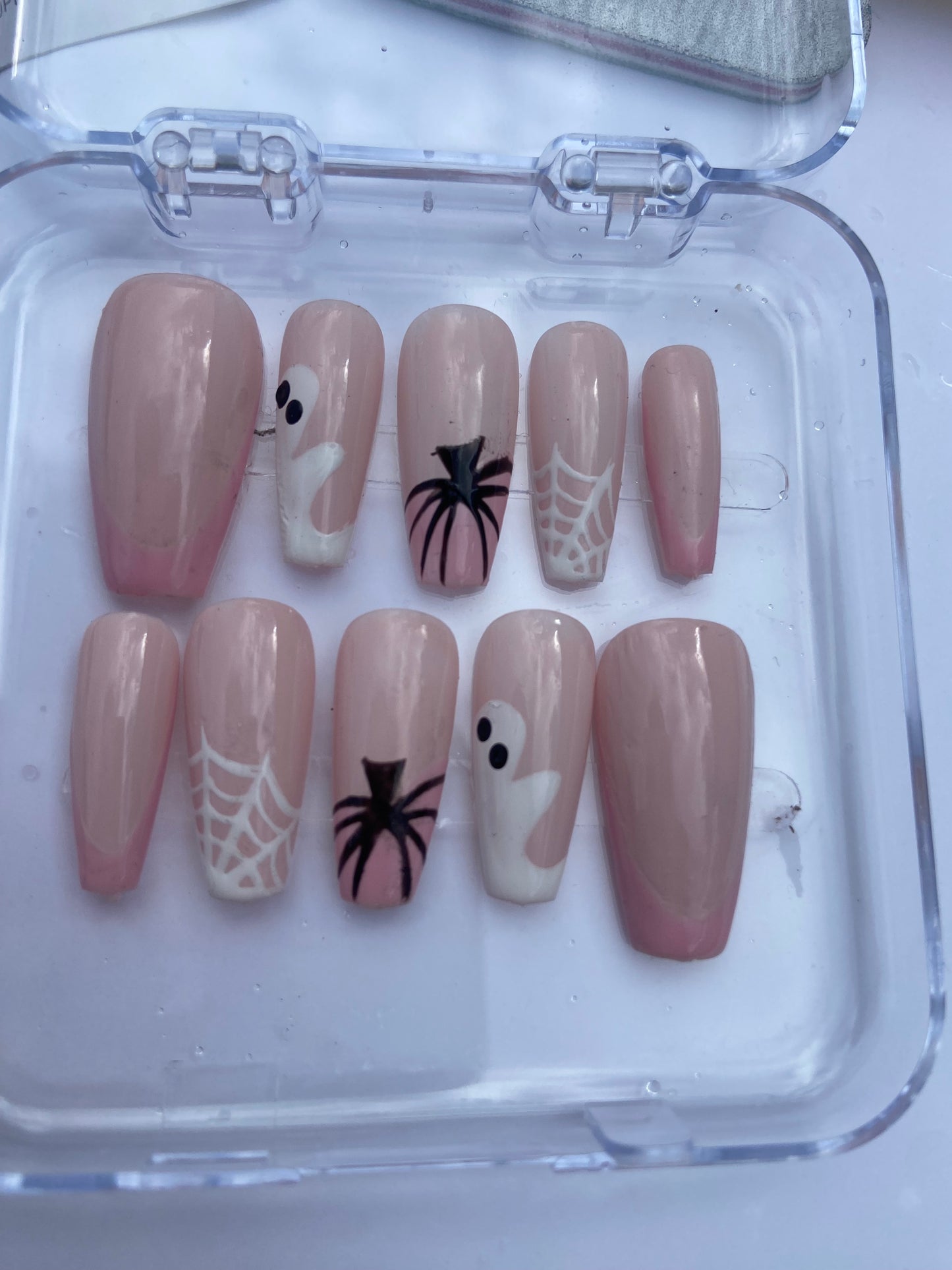 Halloween glam press on nail set