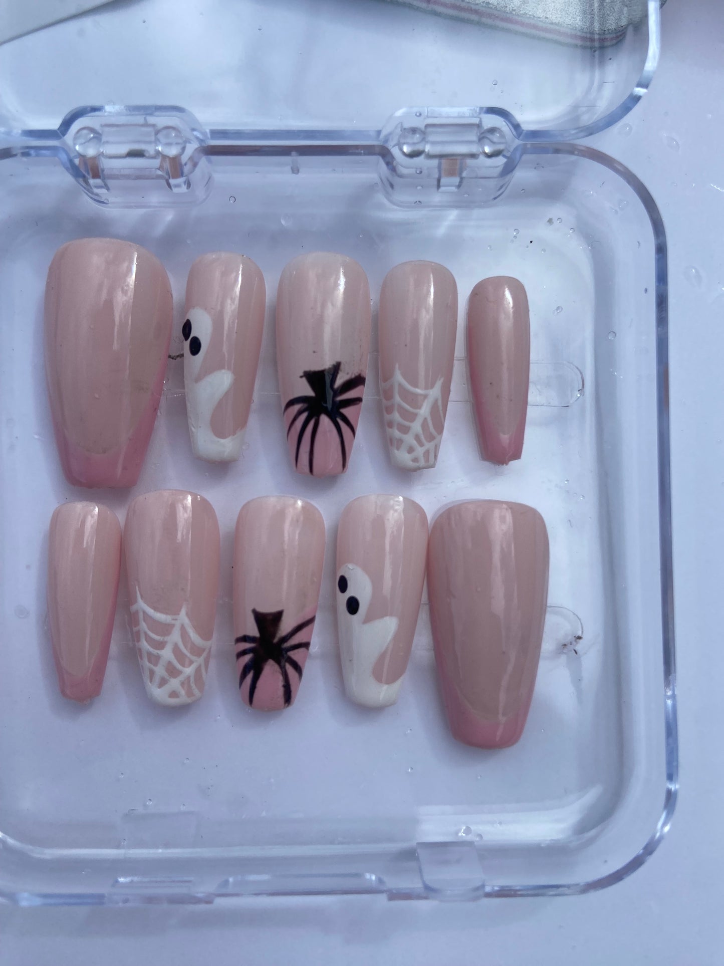 Halloween glam press on nail set
