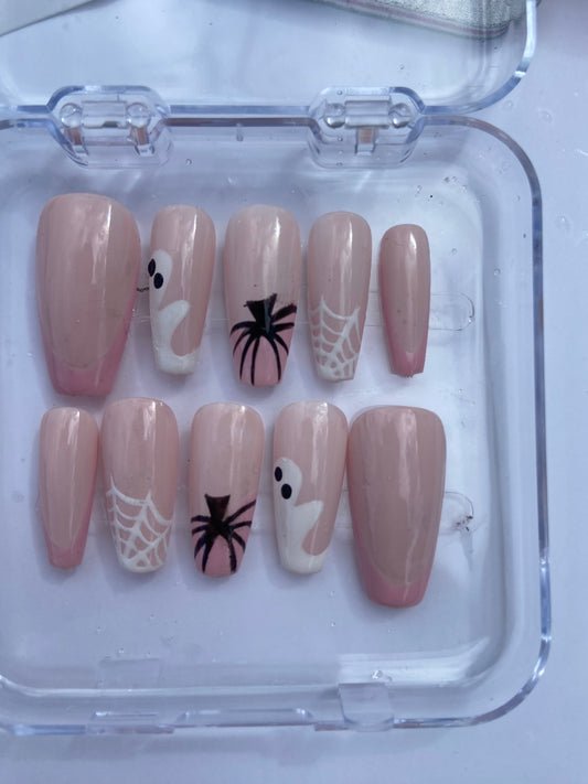 Halloween glam press on nail set